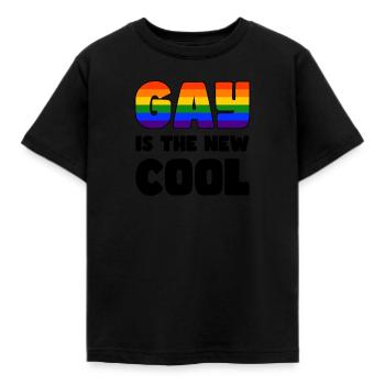 Pride LGBTQ. Aussage - Kinder T-Shirt - Schwarz - Vorne - AI Model Kid Female (0cm)