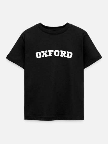 OXFORD - Kinder T-Shirt - Schwarz