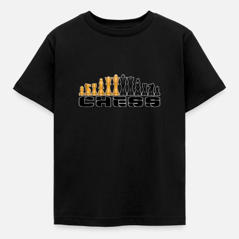 CHESS - Kids' T-Shirt - black
