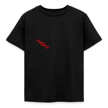 FreaKz Red - Kinder T-Shirt - Schwarz - Vorne - AI Model Kid Female (0cm)