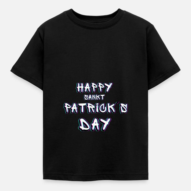 Saint-Patrick - T-shirt Enfant - noir