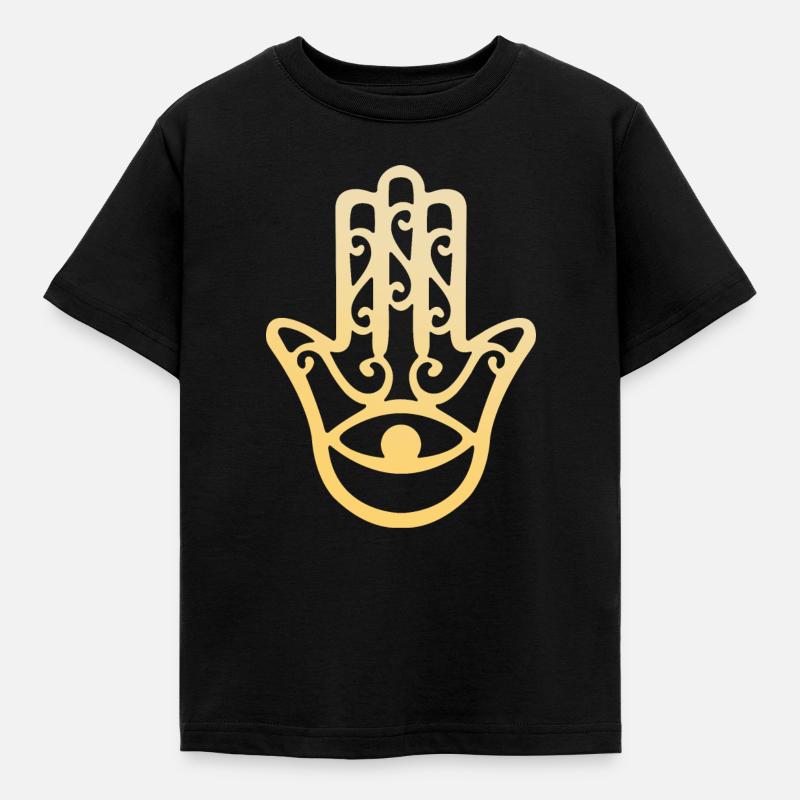 Main de fatma - T-shirt Enfant - noir