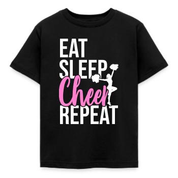 cheerleading - T-shirt Enfant - noir - Devant - AI Model Kid Female (0cm)