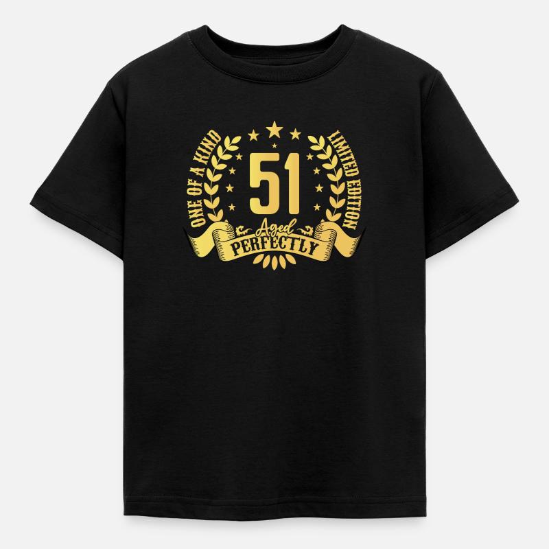 51 anni regalo di compleanno 51 anni - Maglietta per bambini - nero