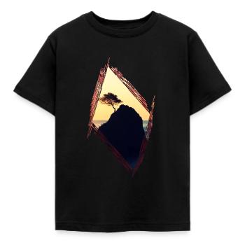 Arbre - T-shirt Enfant - noir - Devant - AI Model Kid Female (0cm)