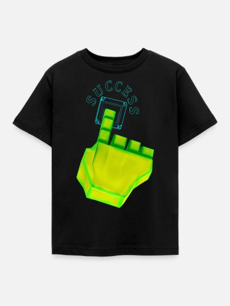 ERFOLG - Kinder T-Shirt - Schwarz