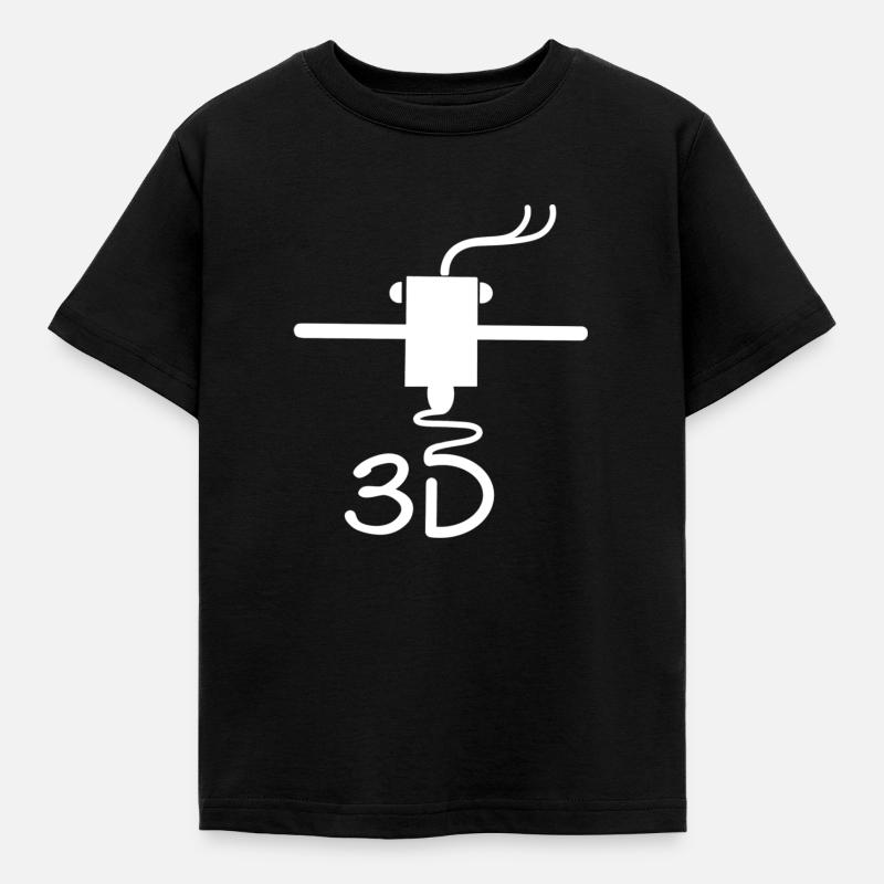 3D Print Life – Maker's Pride - Kids' T-Shirt - black