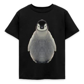 Pinguine Pinguin Seevogel Meerestier Wirbeltier - Kinder T-Shirt - Schwarz - Vorne - AI Model Kid Female (0cm)