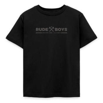Rude Boys Working Class - T-shirt Enfant - noir - Devant - AI Model Kid Female (0cm)