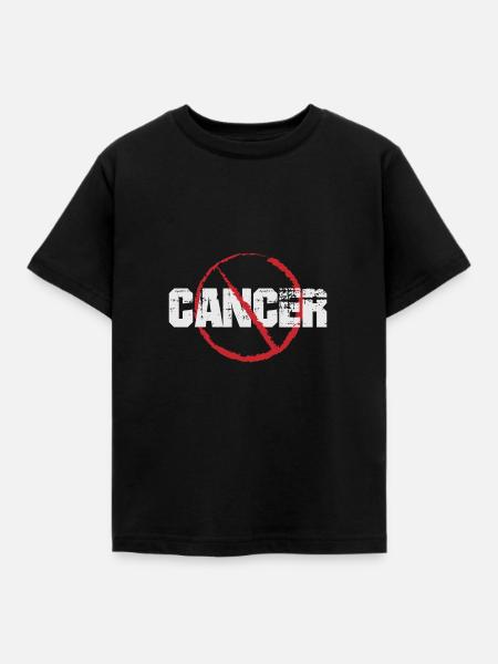 Beating Cancer - Kinder T-Shirt - Schwarz