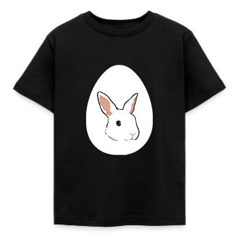 Easter Egg Easter Egg Easter Gift - Kids' T-Shirt - black - Front - AI Model Kid Female (0cm)