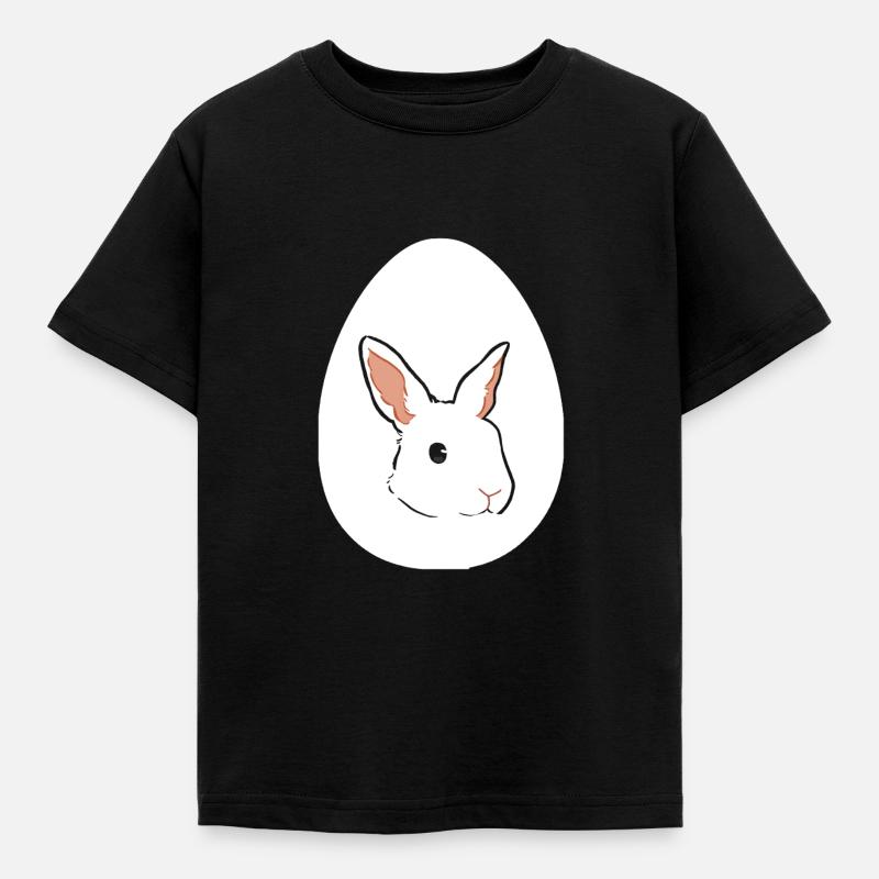 Easter Egg Easter Egg Easter Gift - Kids' T-Shirt - black