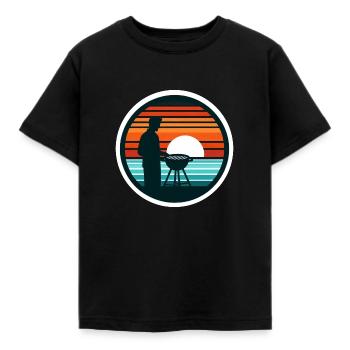 Griller - T-shirt Enfant - noir - Devant - AI Model Kid Female (0cm)