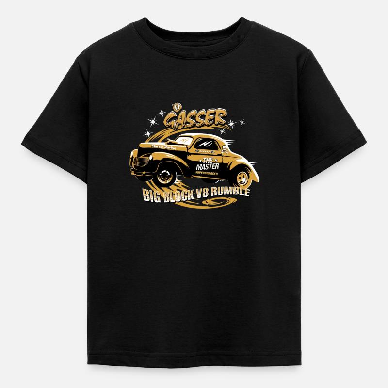 Gasser - T-shirt Enfant - noir