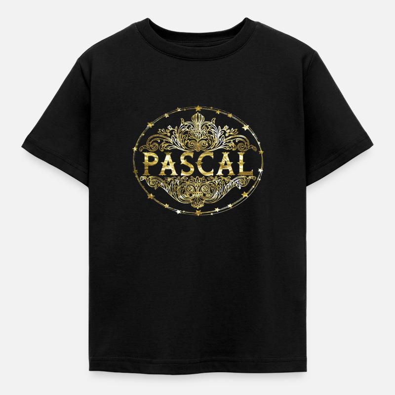 Pascal - Kinder T-Shirt - Schwarz