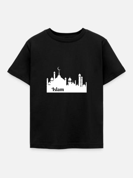 Islam - Kinder T-Shirt - Schwarz