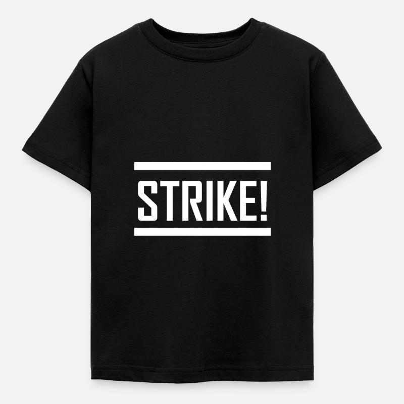 Strike - Kids' T-Shirt - black
