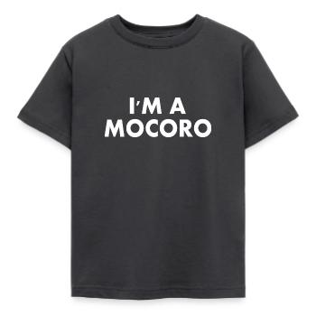 I'm a mocoro - T-shirt Enfant - charbon - Devant - AI Model Kid Female (0cm)