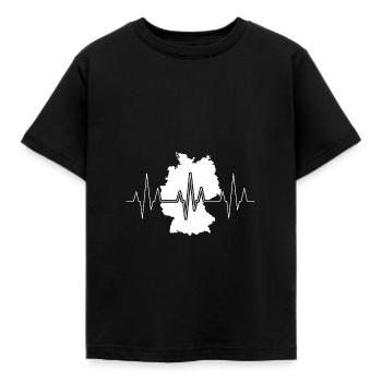 Germany - Kids' T-Shirt - black - Front - AI Model Kid Female (0cm)