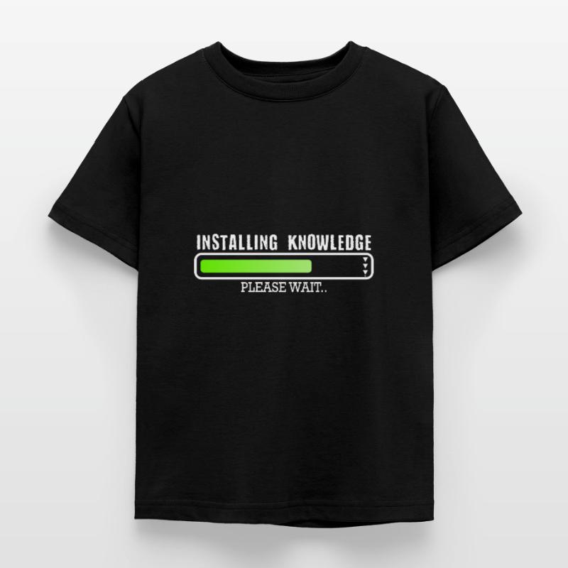 Installing Knowledge please wait Kids' T-Shirt
