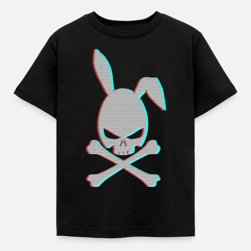 Happy Easter, skull - T-shirt Enfant - noir