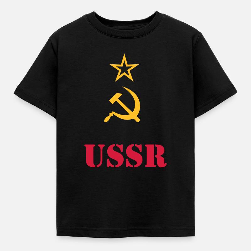 USSR (V) - T-shirt Enfant - noir