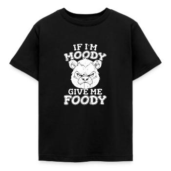Großer Panda Pandabär Lustig - Kinder T-Shirt - Schwarz - Vorne - AI Model Kid Female (0cm)