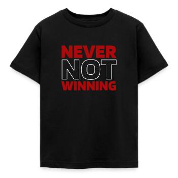 Base-ball - T-shirt Enfant - noir - Devant - AI Model Kid Female (0cm)