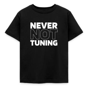 Tournevis accordeur - T-shirt Enfant - noir - Devant - AI Model Kid Female (0cm)