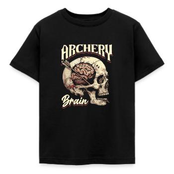 Archery Archery Archery Archer - Kids' T-Shirt - black - Front - AI Model Kid Female (0cm)