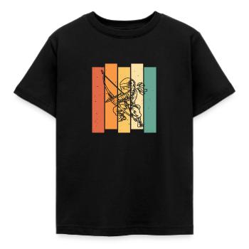 Archery Archery Archery Archer - Kids' T-Shirt - black - Front - AI Model Kid Female (0cm)