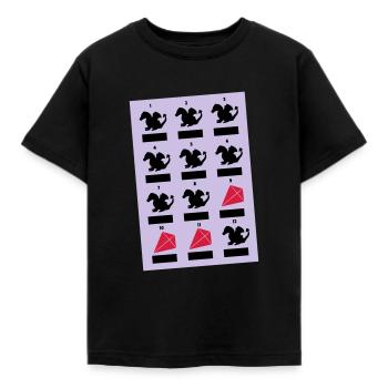Mois du Dragon - T-shirt Enfant - noir - Devant - AI Model Kid Female (0cm)