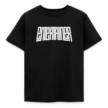 Entertainer - Unterhaltungskünstler - Kinder T-Shirt - Schwarz - Vorne - AI Model Kid Female (0cm)