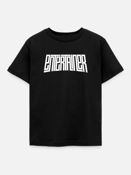 Entertainer - Unterhaltungskünstler - Kinder T-Shirt - Schwarz