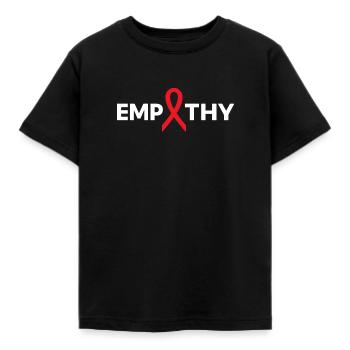 Empathie - T-shirt Enfant - noir - Devant - AI Model Kid Female (0cm)