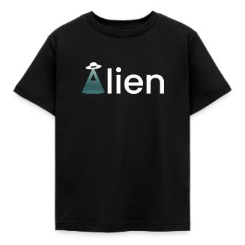 Alien - Kinder T-Shirt - Schwarz - Vorne - AI Model Kid Female (0cm)