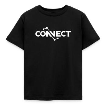 Connect - Kids' T-Shirt - black - Front - AI Model Kid Female (0cm)