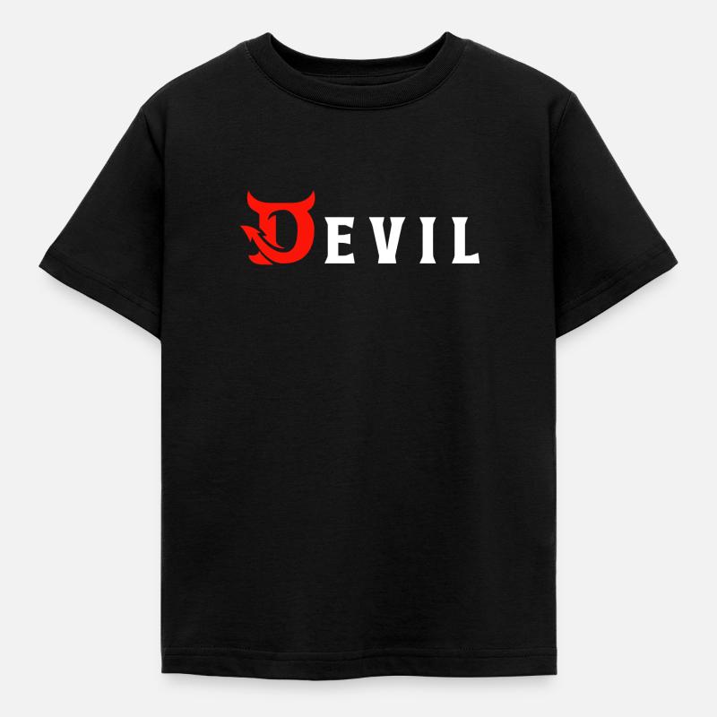 Diable - Teufel - T-shirt Enfant - noir