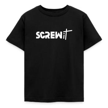 Va te faire - T-shirt Enfant - noir - Devant - AI Model Kid Female (0cm)