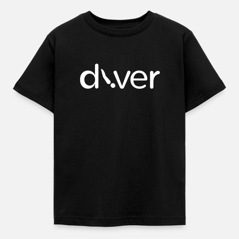 Diver - Taucher - Kinder T-Shirt - Schwarz