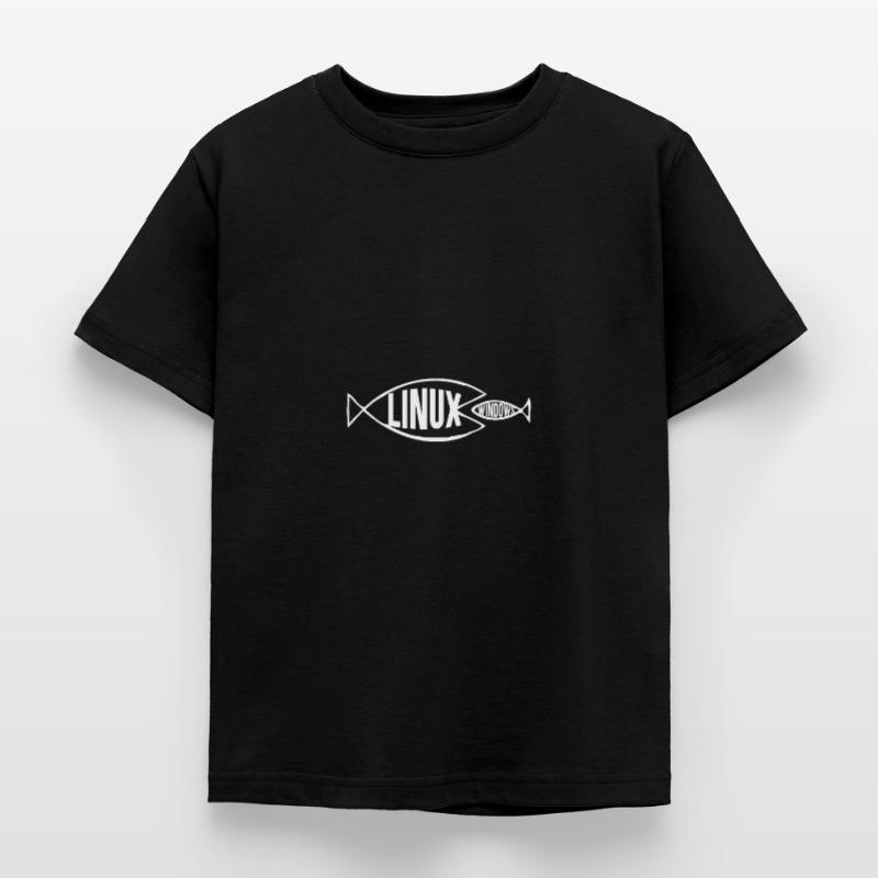 Programmieren Informatik Geschenk · Windows Linux Kinder T-Shirt