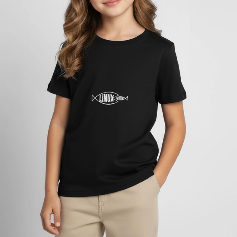Programmieren Informatik Geschenk · Windows Linux Kinder T-Shirt