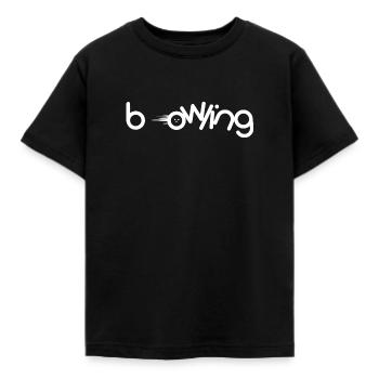 Bowling - Kinder T-Shirt - Schwarz - Vorne - AI Model Kid Female (0cm)