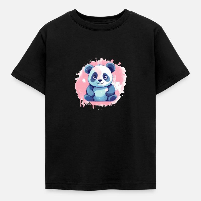 Panda - T-shirt Enfant - noir