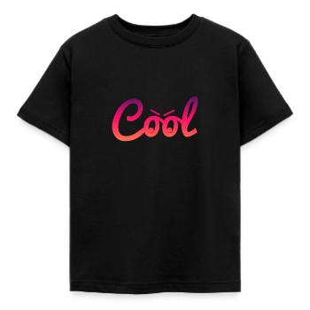 Cool cool - T-shirt Enfant - noir - Devant - AI Model Kid Female (0cm)