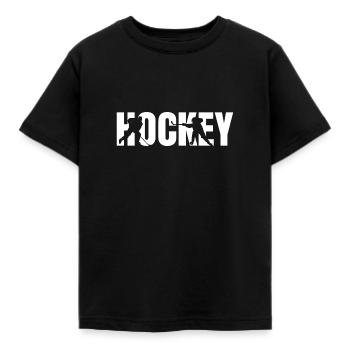 Cooler Eishockeyspieler - Kinder T-Shirt - Schwarz - Vorne - AI Model Kid Female (0cm)