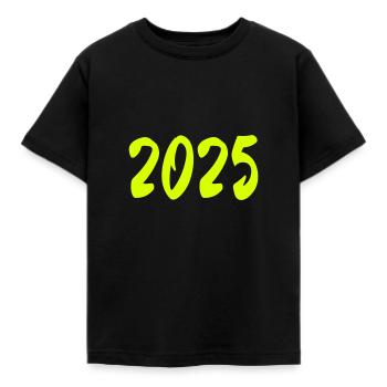 2025 - T-shirt Enfant - noir - Devant - AI Model Kid Female (0cm)