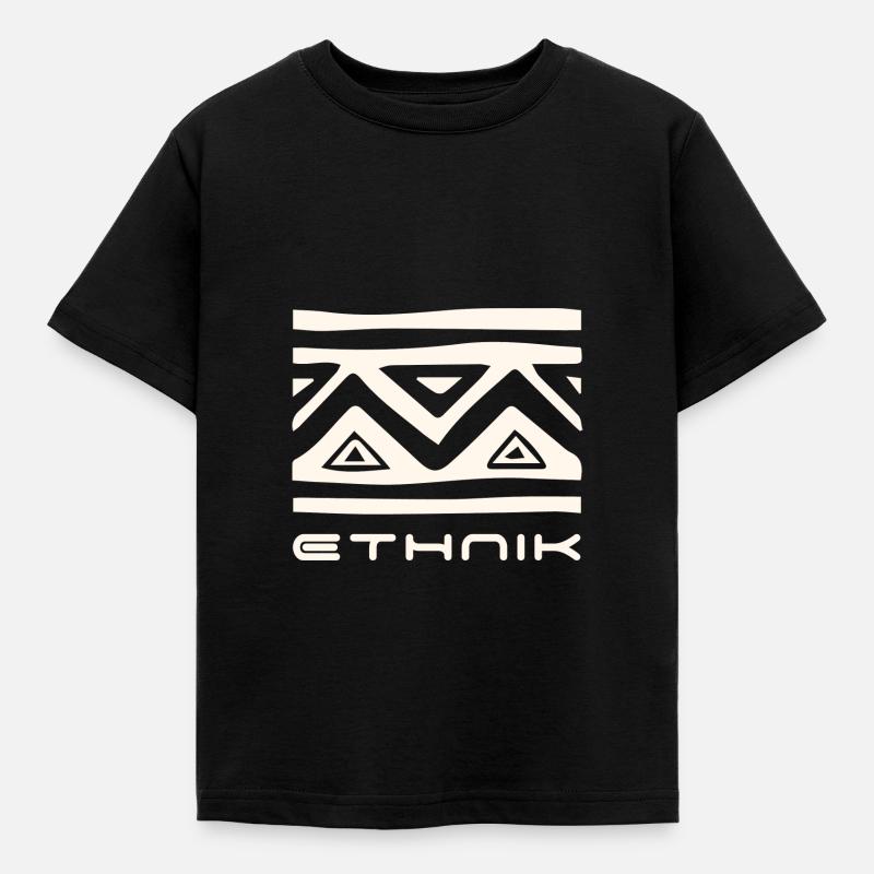 Ethnik africa - Kids' T-Shirt - black