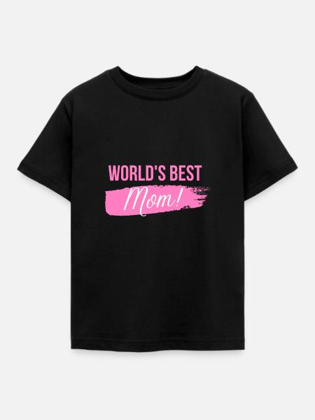 Weltbeste Mutter - Kinder T-Shirt - Schwarz