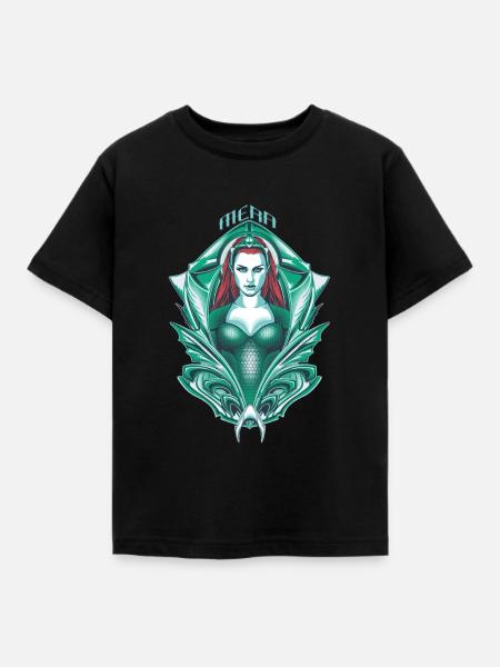 Aquaman Film Mera - Kids' T-Shirt - black
